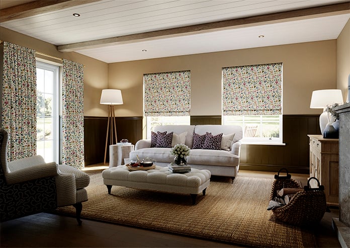 Land & Shore Esther, Multi - Roman Blind - Image 6
